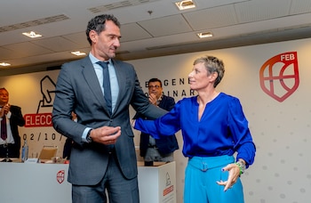 Jorge Garbajosa y Elisa Aguilar