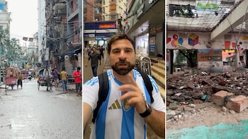 Viaje al país en el que el Estado casi no existe: basura en las calles, bocinazos y el fanatismo por la selección argentina