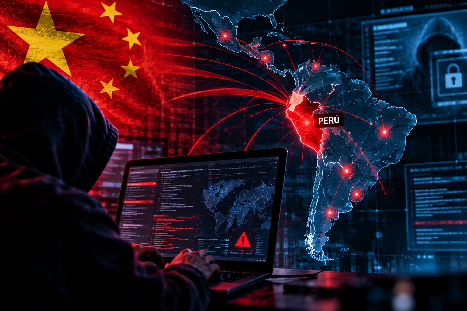 Perú en la mira del ciberespionaje chino: grupo de hackers concentró el 90% de sus objetivos en América Latina