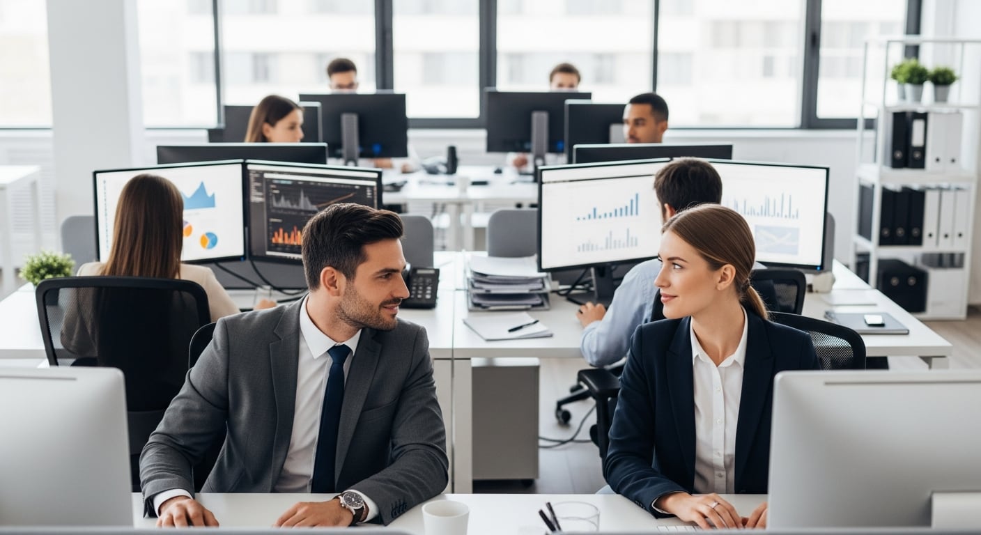 Las relaciones amorosas en el trabajo afectan la reputación profesional (Imagen Ilustrativa Infobae)