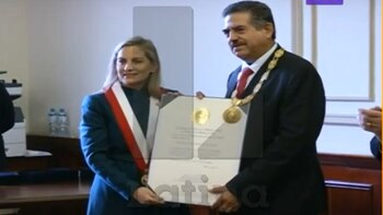 Manuel Merino homenajeado en el
