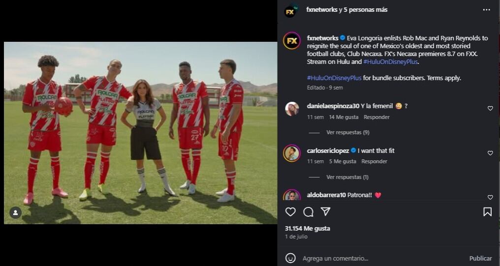 Eva Longoria aseguró que Ryan Reynolds le advirtió que esperara