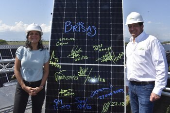 Ecopetrol entregó el ecoparque solar