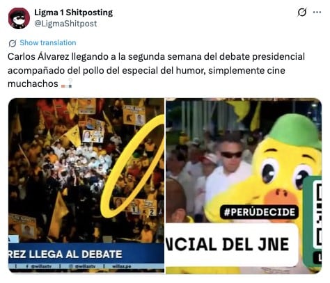 Debate presidencial EN VIVO: lo más viral en redes tras los momentos más polémicos. Captura: X.