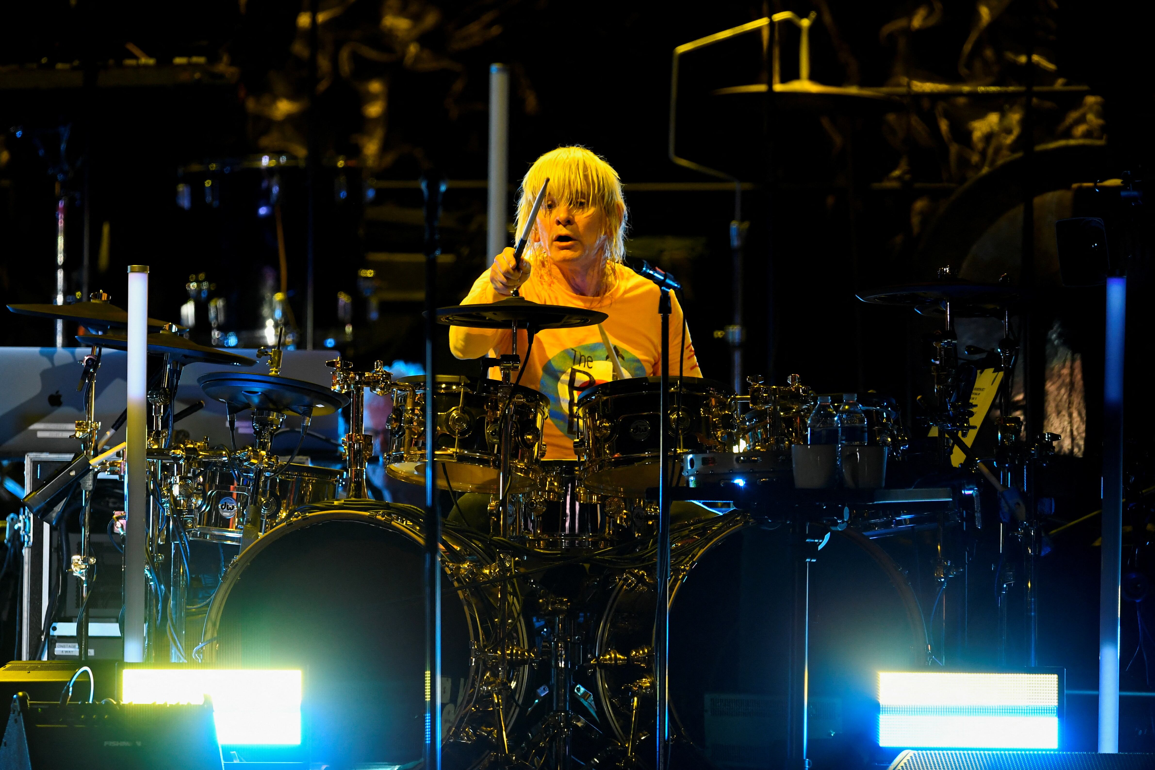 Zak Starkey el legendario baterista de