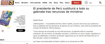 Prensa internacional informa sobre crisis