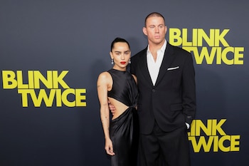 Zoe Kravitz estuvo comprometida con Channing Tatum hasta 2024. (REUTERS/Mario Anzuoni)