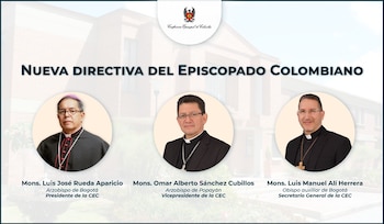 El arzobispo de Bogotá, monseñor Luis José Rueda Aparicio, ha sido elegido presidente de la Conferencia Episcopal de Colombia (CEC) para el trienio 2021-2024.