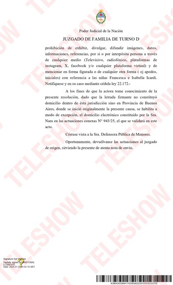 Esta resolución ya entró en