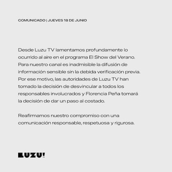 Luzu TV - Flor Peña Nicolás Occhiato