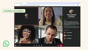 WhatsApp ahora permite invitar a personas sin cuenta a una llamada mediante un enlace generado por un usuario registrado. (WhatsApp)
