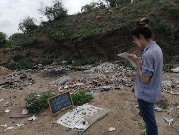 Los arqueólogos estudiaron los basurales