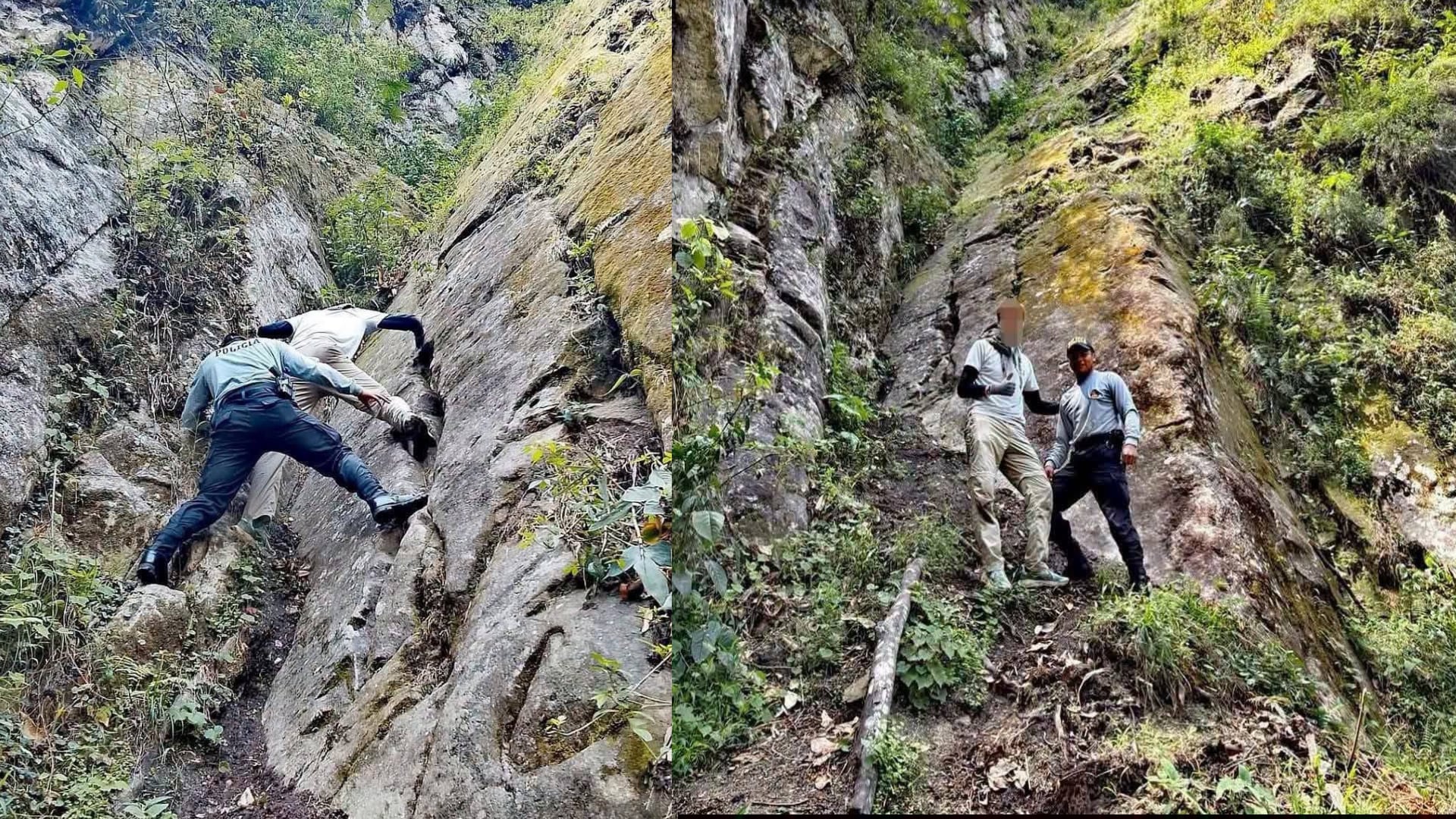 Cusco: turista ucraniano se pierde en la montaña Putucusi, cerca de Machu Picchu, y es rescatado por agentes de la Policía Nacional