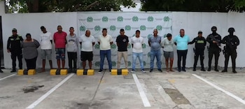 Once personas, incluidos líderes criminales