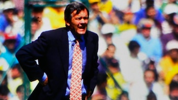 Durante sus días como entrenador