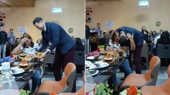 Sorprendió a su madre tras