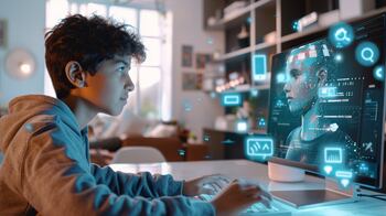 Comparación de actividad cerebral con y sin asistencia de IA