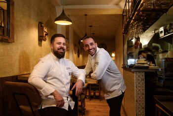 Pablo Sánchez y Lalo Zarcero,