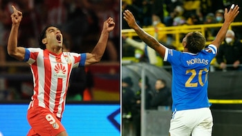 Alfredo Morelos iguala a Falcao,