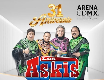 Los Askis celebran 31 años de cumbia andina en la Arena CDMX con un concierto especial que reúne nostalgia y experimentación musical