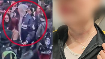 Hombre intentó asfixiar a una guardia de Transmilenio en Bogotá que le llamó la atención por colarse en una estación