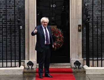 El primer ministro británico, Boris