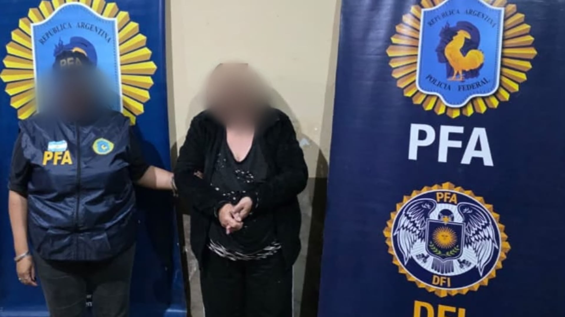 La estafadora fue detenida en Salta