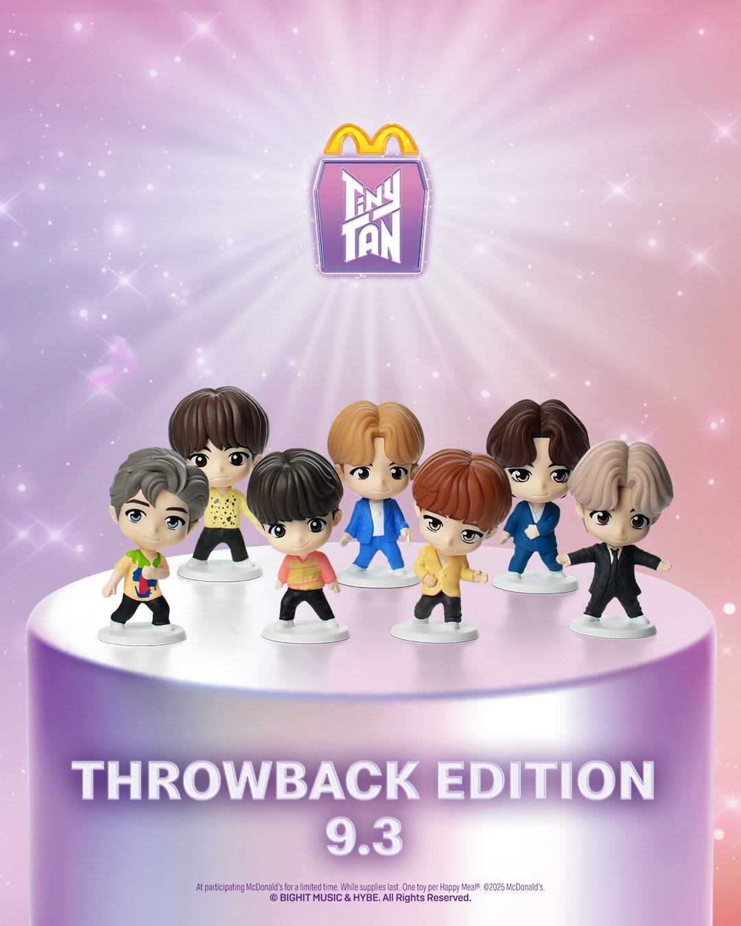 Cajita feliz de BTS y McDonald