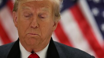 Donald Trump pagó la fianza