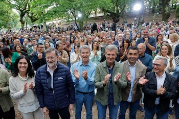 El PP de Galicia inicia el curso político con un encuentro en el que intervienen el líder del partido a nivel nacional Alberto Núñez Feijóo (EFE/Lavandeira jr.)