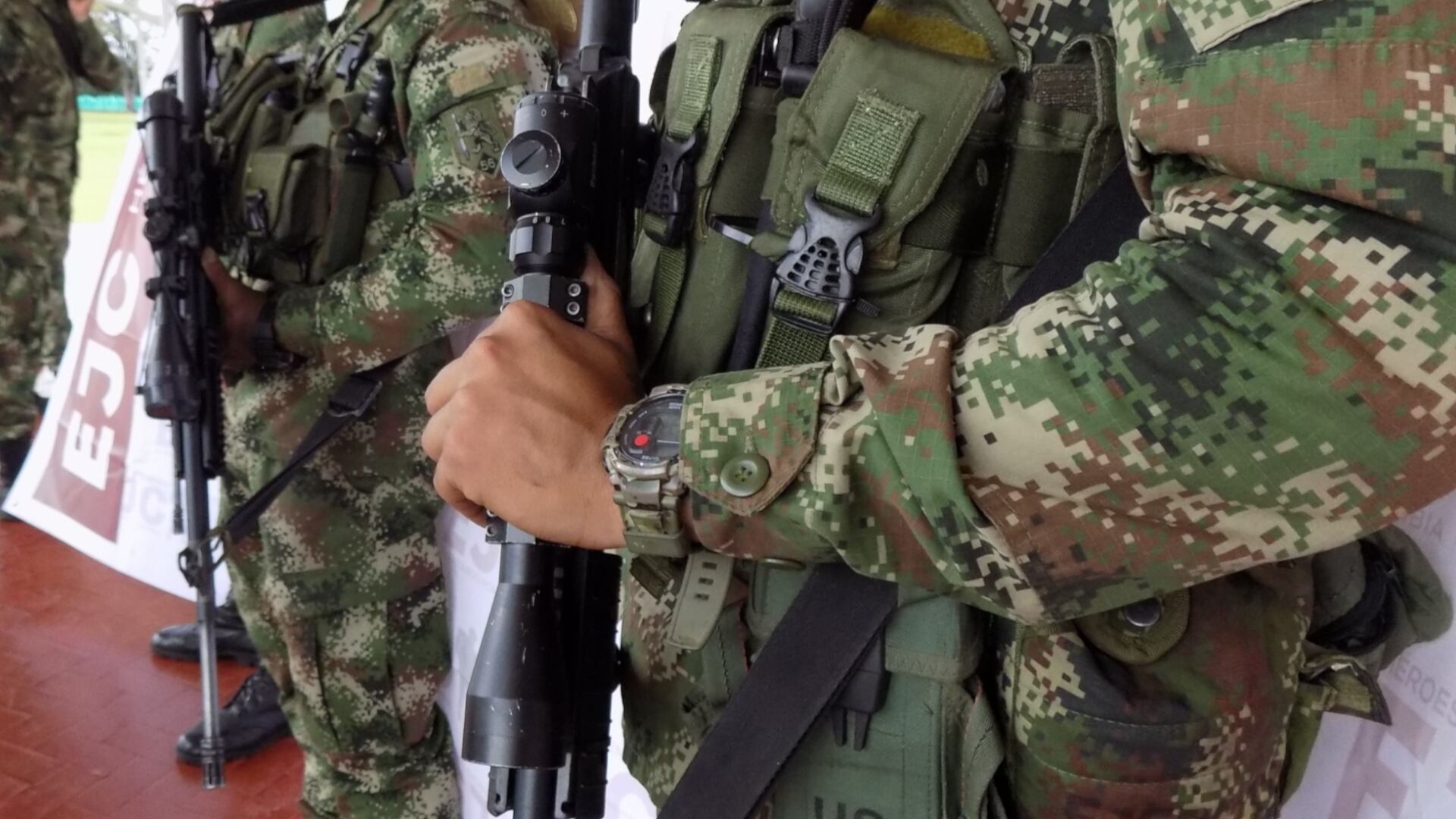 Fotografía de archivo de soldados colombianos. (Crédito: Colprensa)