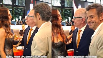 De qué platicaban Eugenio Derbez, Belinda y Joaquín López-Dóriga: el reencuentro de estrellas que dejaron Televisa