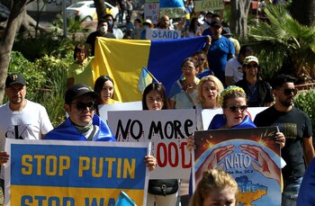 Una de las tantas marchas