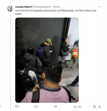 Reportan fallas de los torniquetes