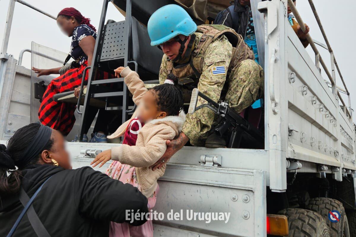 Los cascos azules uruguayos en Congo (Ejército Uruguay)