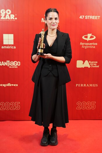 Pilar Gamboa posó sobre la