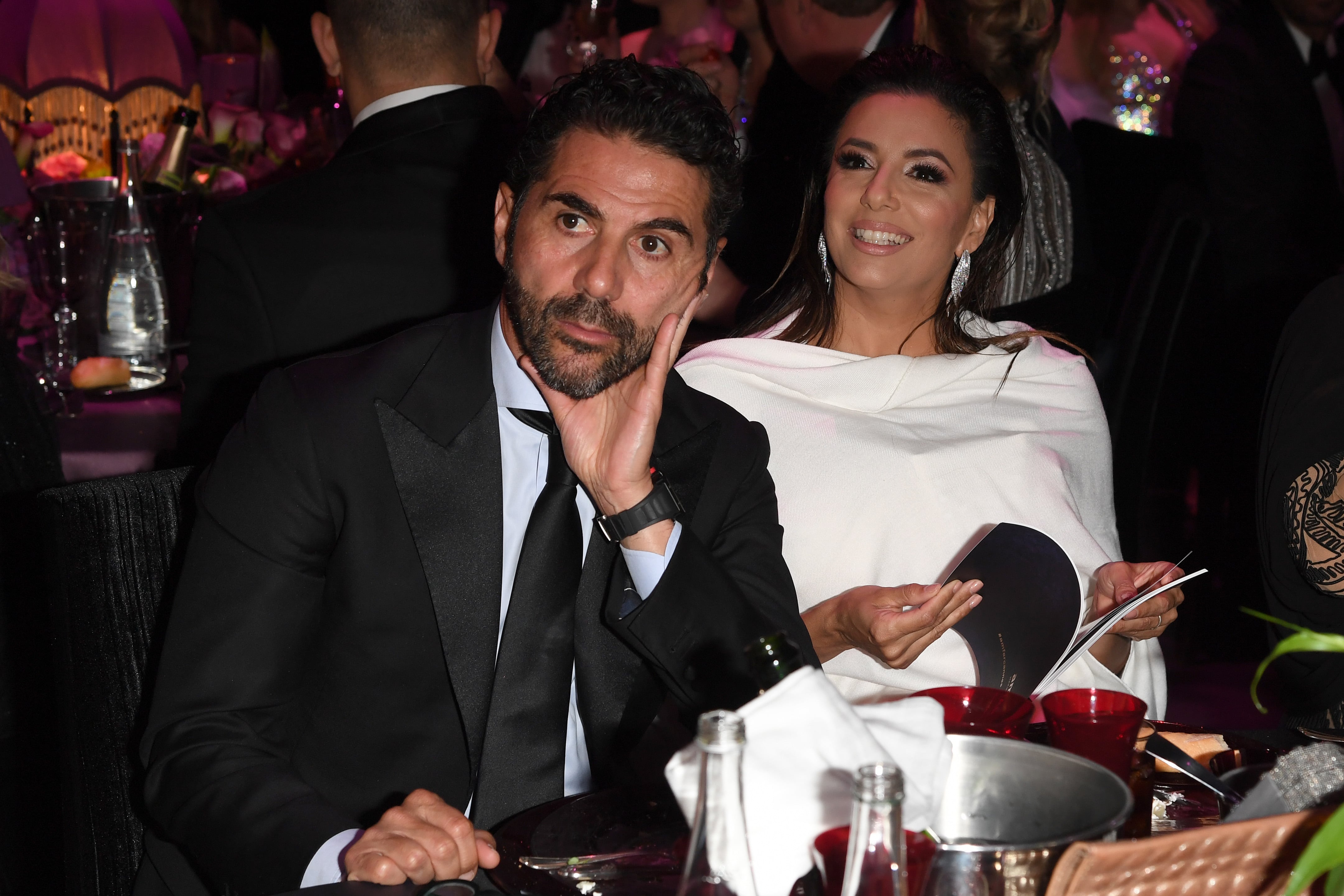Eva Longoria y Pepe Bastón, en una imagen de archivo.