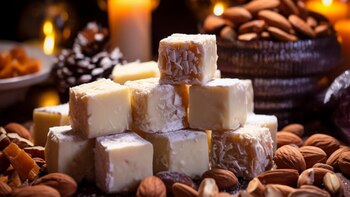 Incluir turrones en la cena