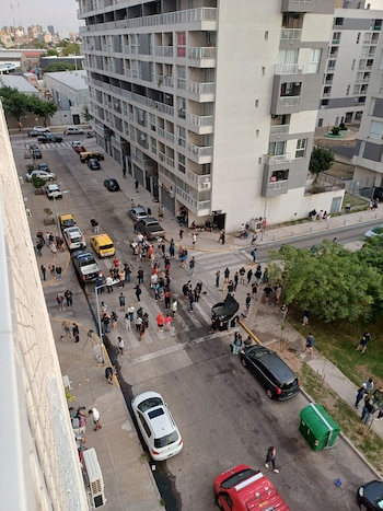 Durante el operativo de las