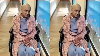 Exparticipante de ‘La casa de los famosos Colombia’ preocupa a sus seguidores: reapareció rapado y en silla de ruedas desde una clínica