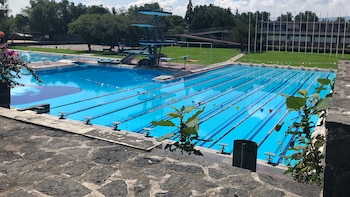 La alberca tiene un volumen