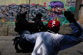 Un conductor de transporte público