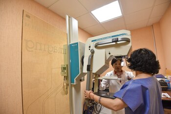 El estudio de mastografía se