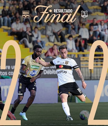Internacional de Bogotá igualó a dos goles con Águilas Doradas en la fecha 9 de la Liga BetPlay 2026-II - crédito Inter de Bogotá