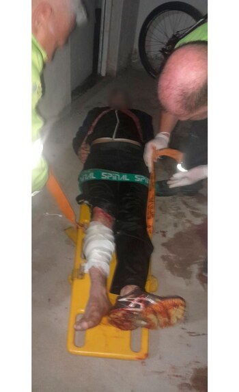 El sospechoso fue trasladado en