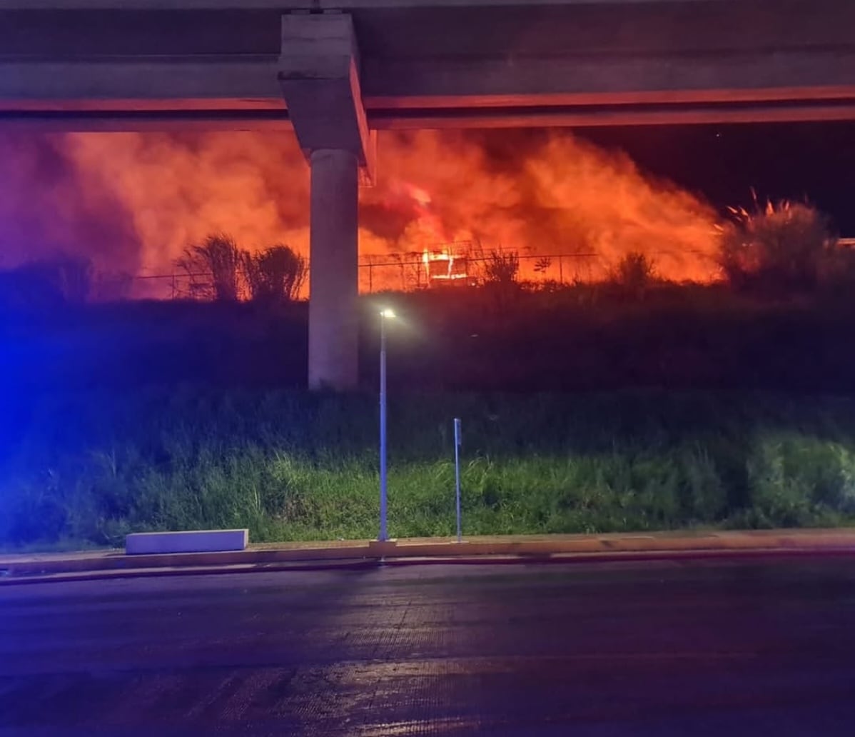 La emergencia se registró cerca de la estación Villa Zaita de la Línea 1 del Metro de Panamá. Tomada de Instagram