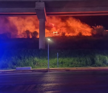 La emergencia se registró cerca de la estación Villa Zaita de la Línea 1 del Metro de Panamá. Tomada de Instagram
