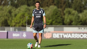 Con Lionel Messi, la Selección