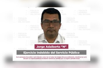 Jorge Adalberto “N” se desempeñaba
