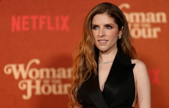 Director and cast member Anna Kendrick attends a premiere for the film Woman of the Hour at The Egyptian Theatre Hollywood in Los Angeles, California, U.S., October 10, 2024. REUTERS/Mario Anzuoni